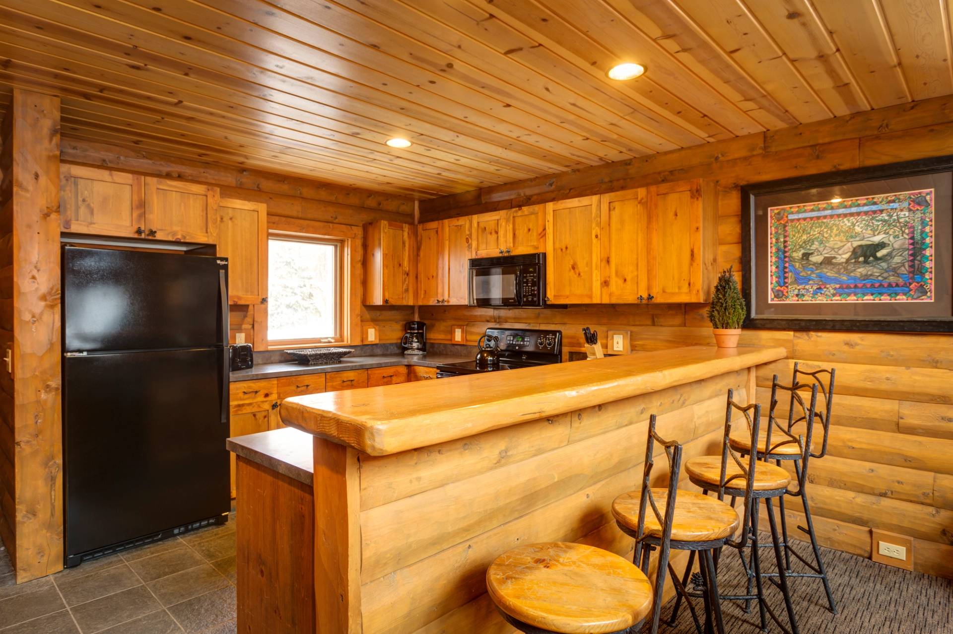 Mountain Cabins Kitchen