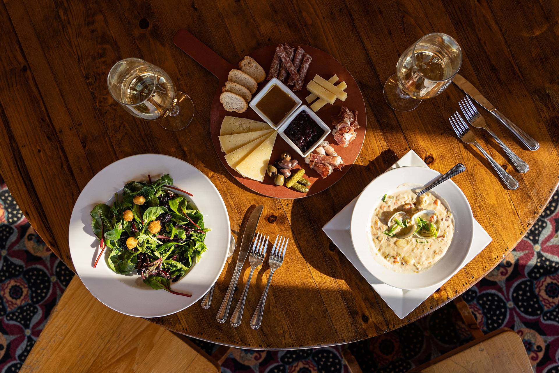 Food at Stein Eriksen's