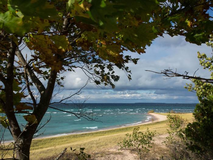 lake michigan beach