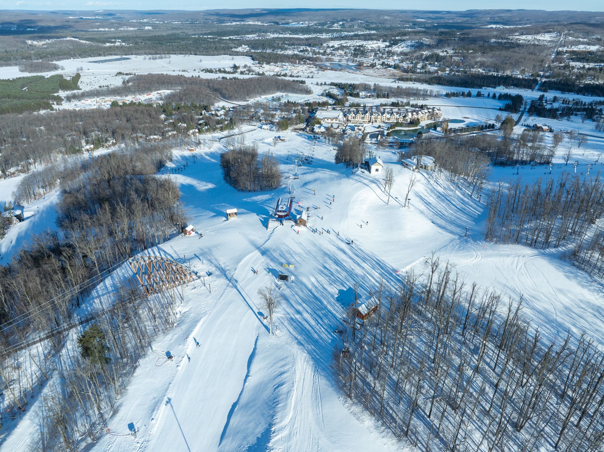bluebird day at boyne mountain