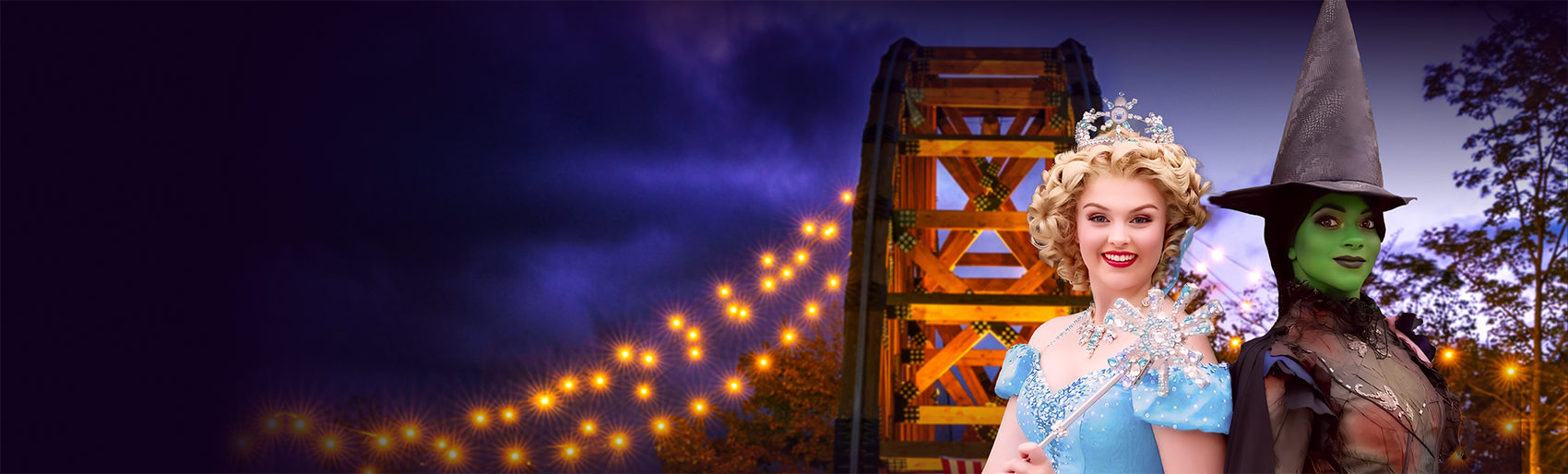 Characters at the SkyBridge Michigan