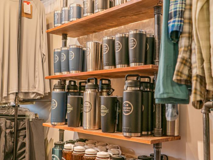 Boyne Outfitters Yeti Wall.