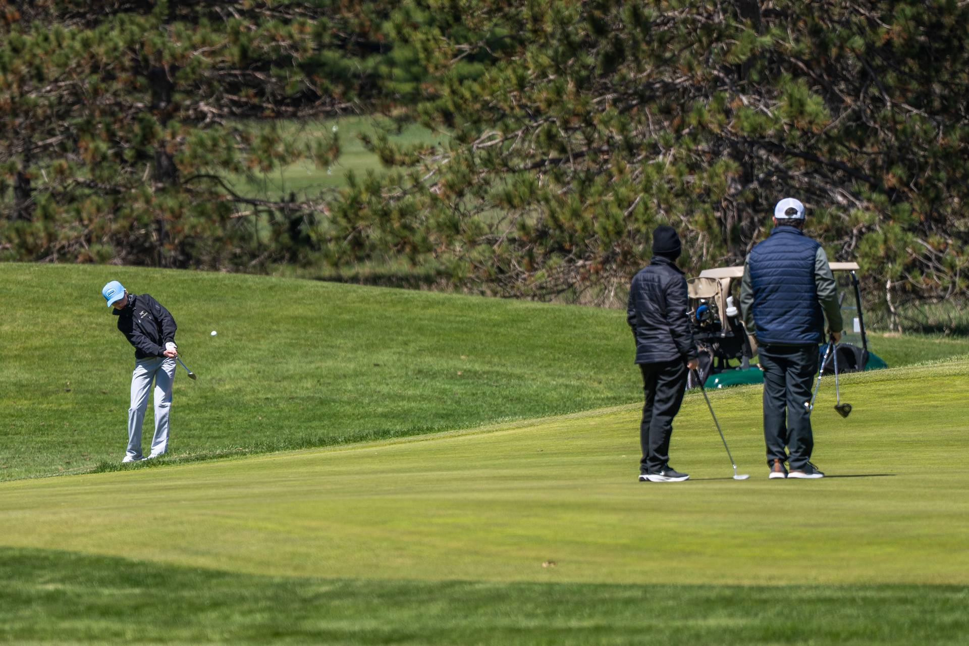 young golfer at hemlock open