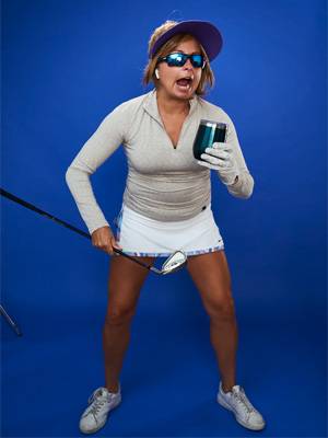 Becky Robinson performing