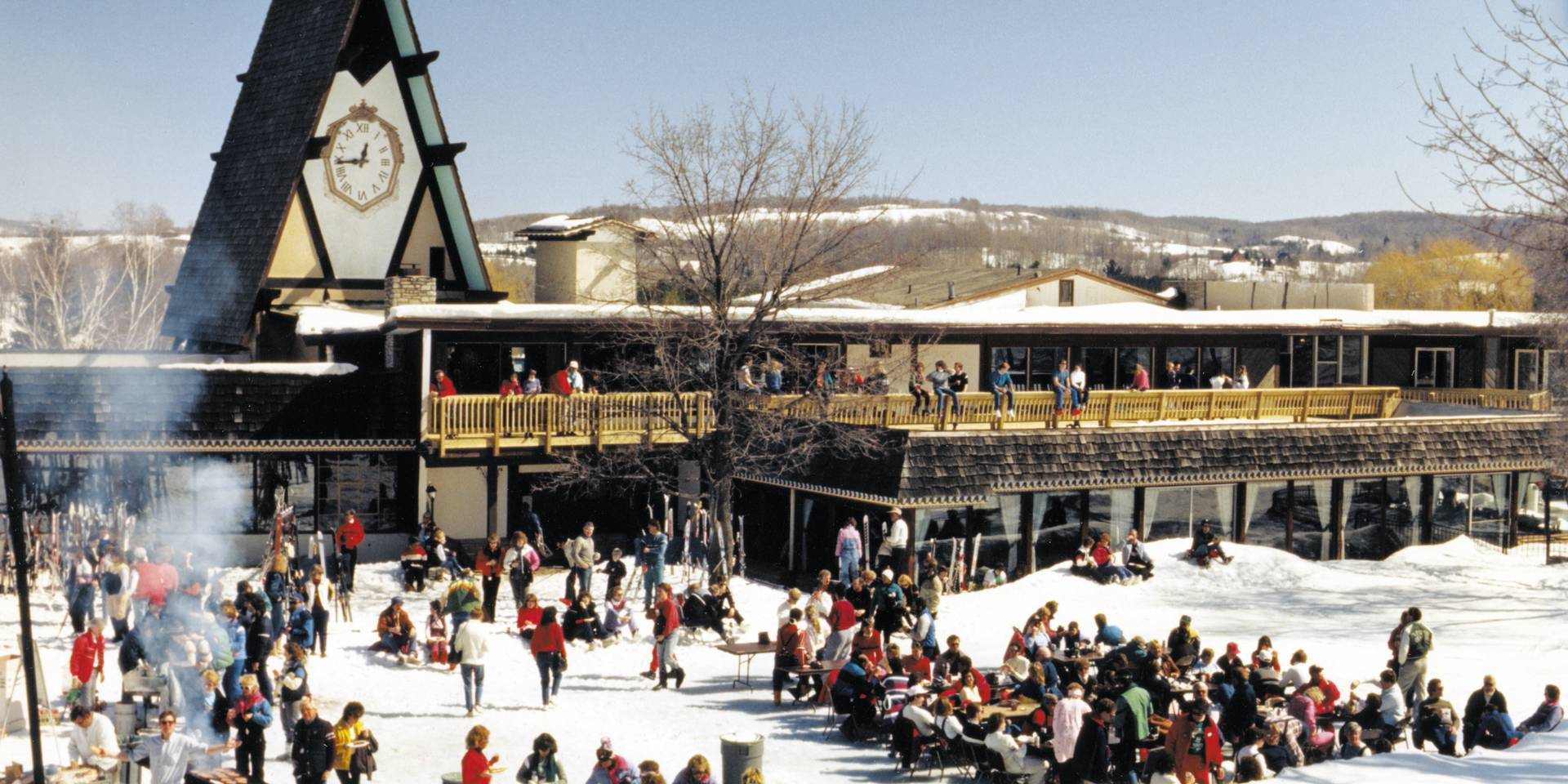 Vintage Picture of Clock Tower Lodge