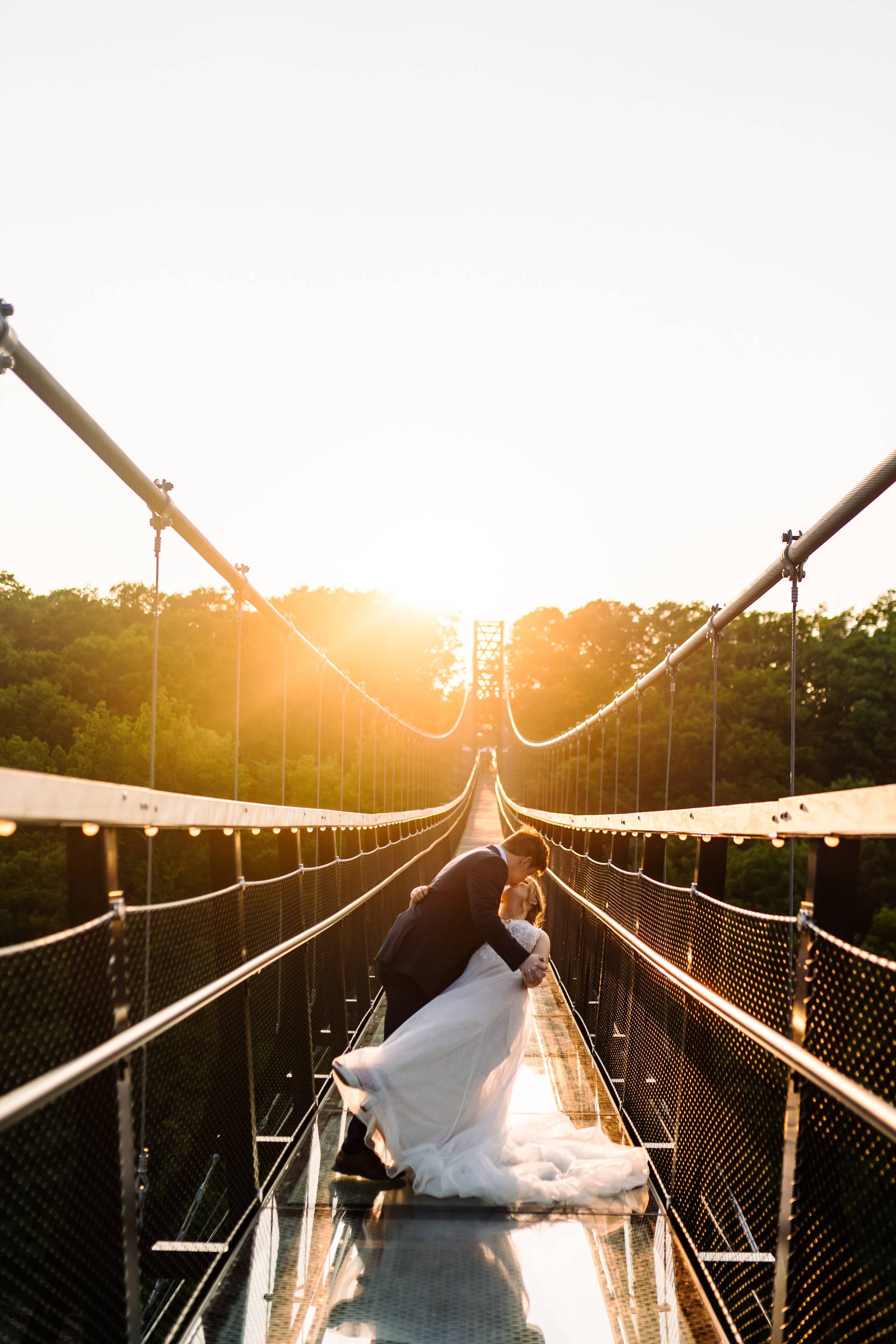 wedding photos at skybridge michigan