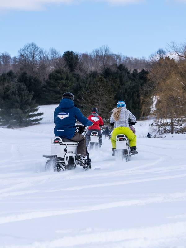 Group on MoonBikes at Boyne Mountain Resort