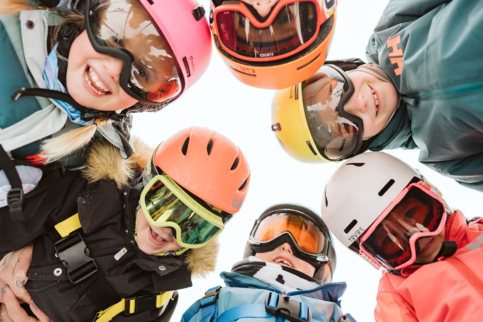 kids in ski gear