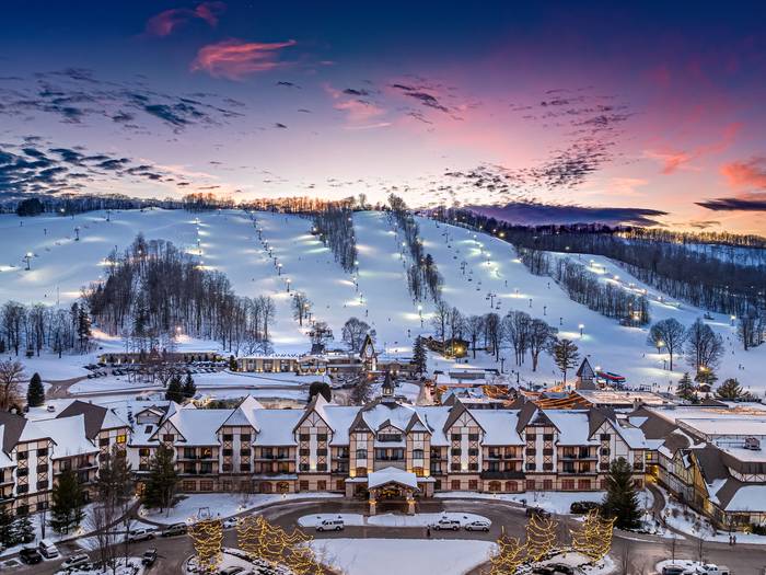 beautiful resort shot