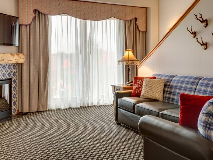Interior view of Alberg Suite.