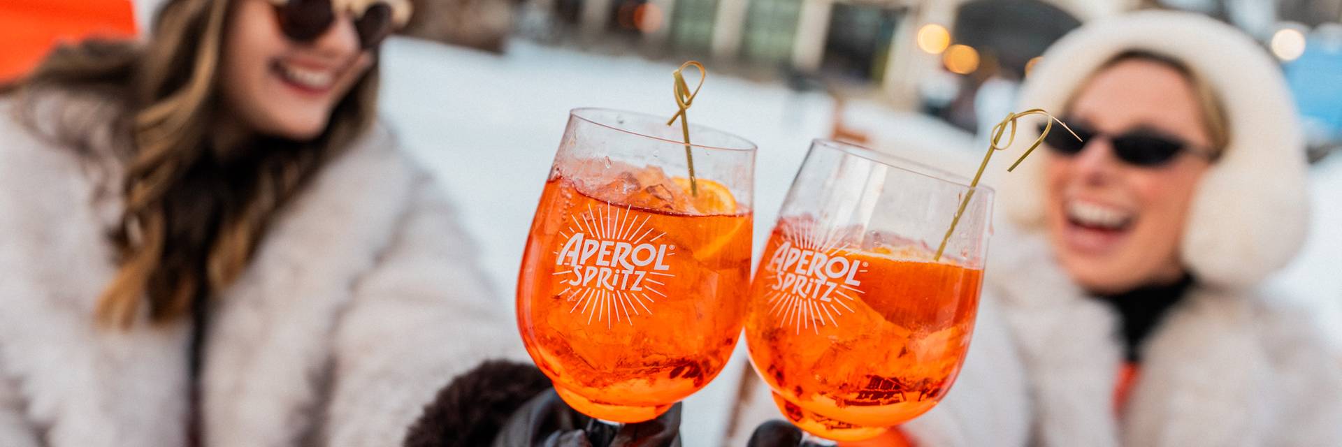 friends with aperol at boyne mountain