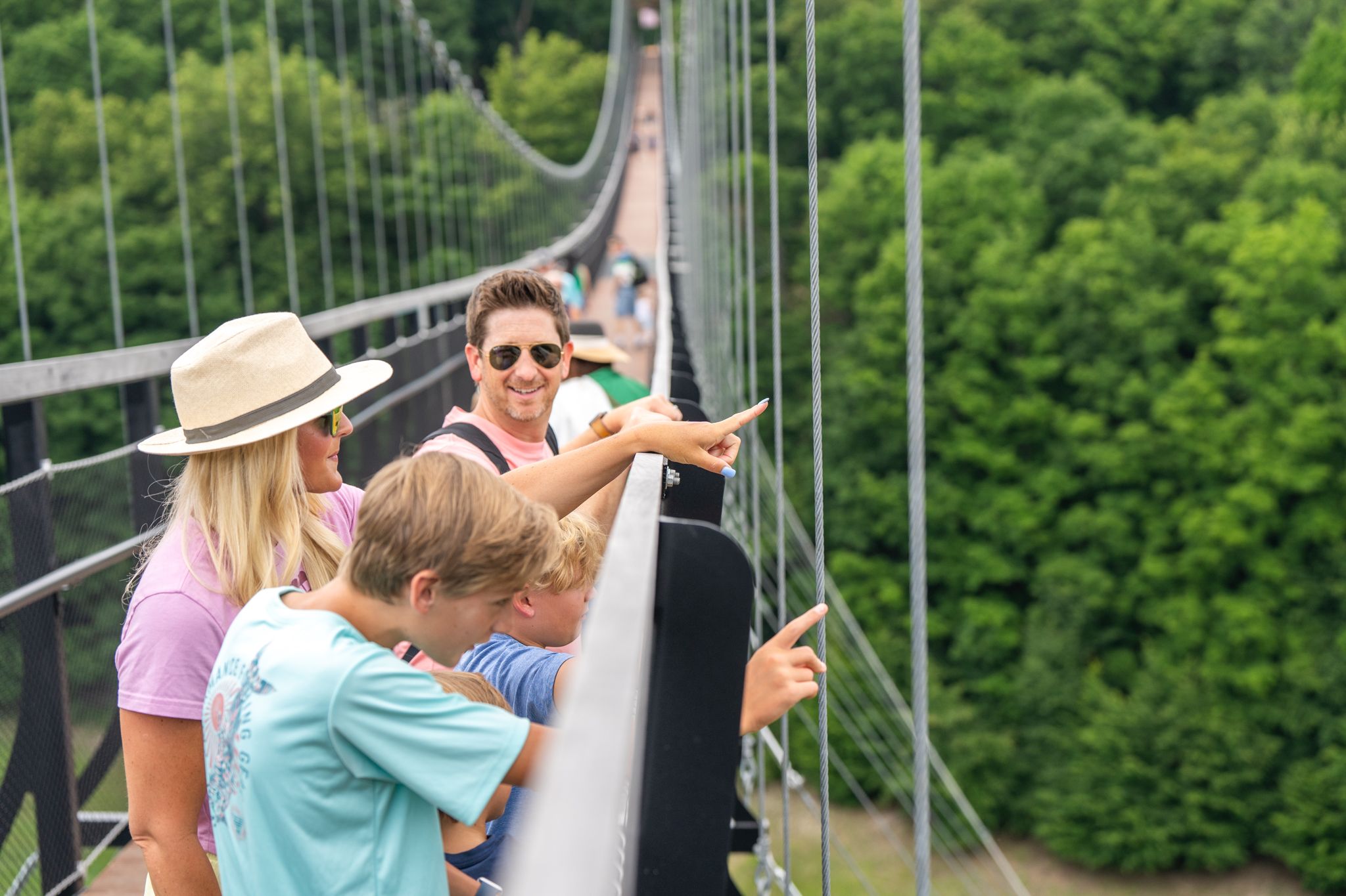 family on skybridge michigan