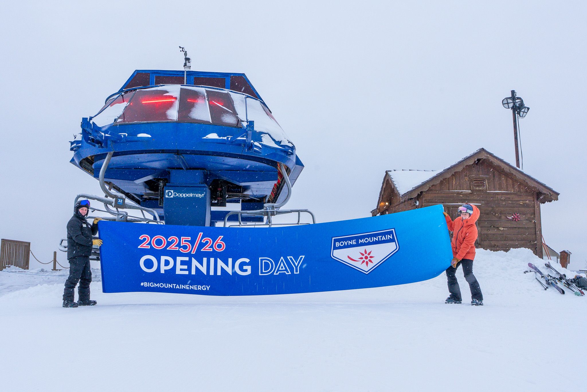 early season snowmaking at boyne mountain