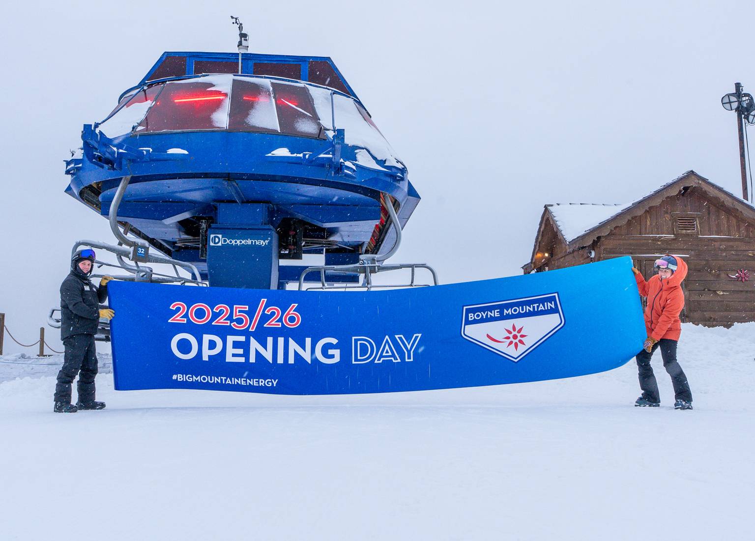 early season snowmaking at boyne mountain
