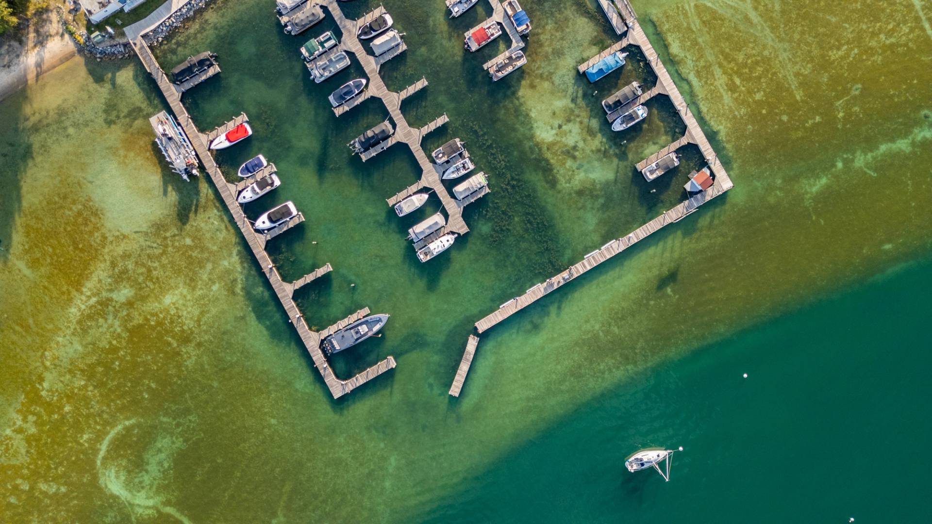 marina on lake charlevoix