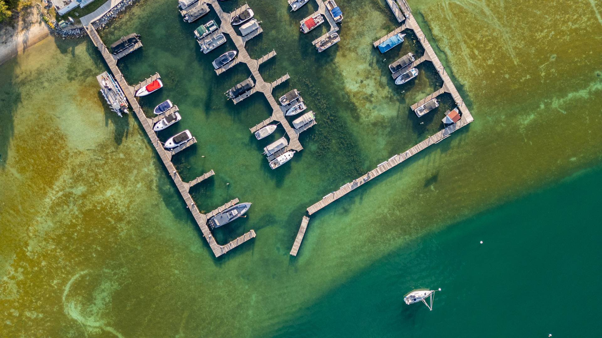 marina on lake charlevoix