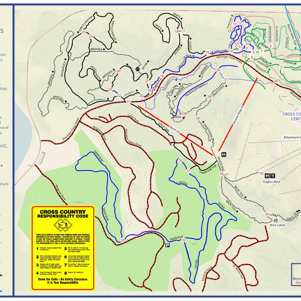 Cross Country Trail Map