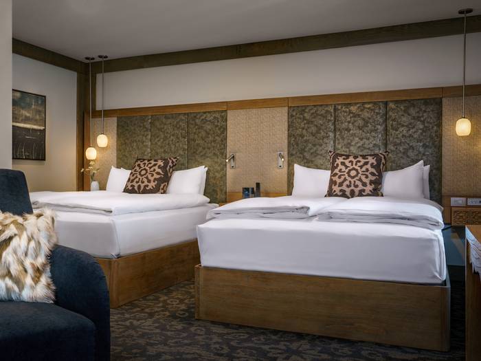 double queen chalet room