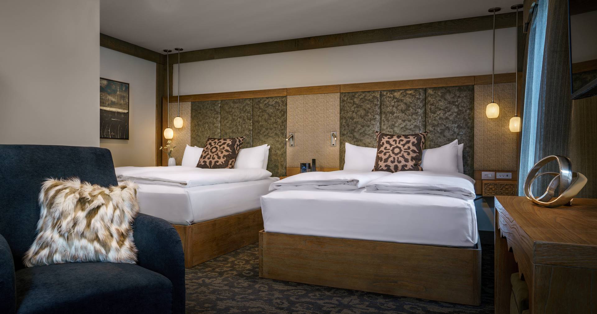 double qeen room in Chalet Edelweiss