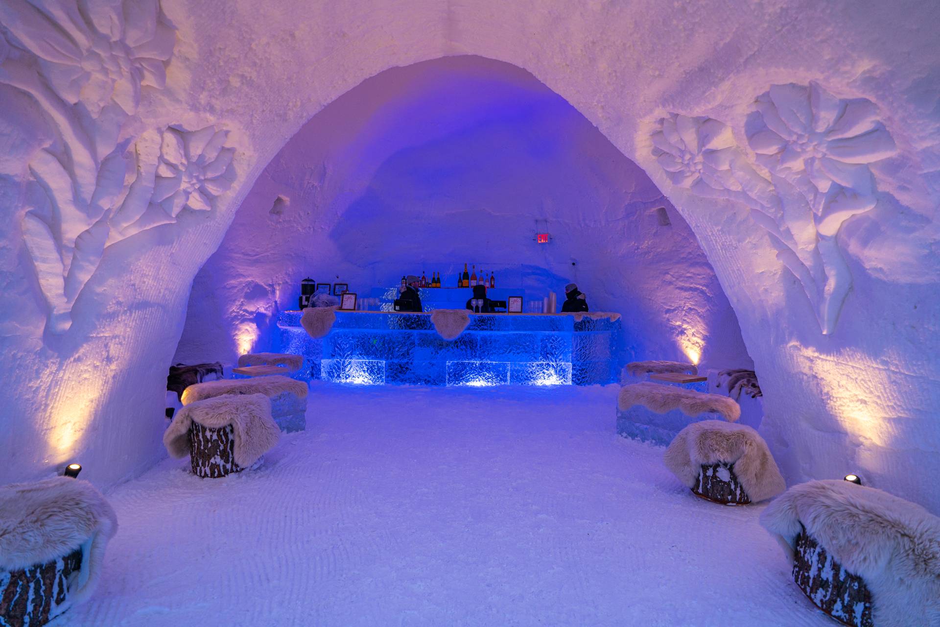 inside iglu boyne mountain