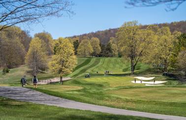 spring golf course at boyne mountain