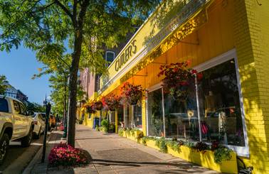shopping in downtown petoskey