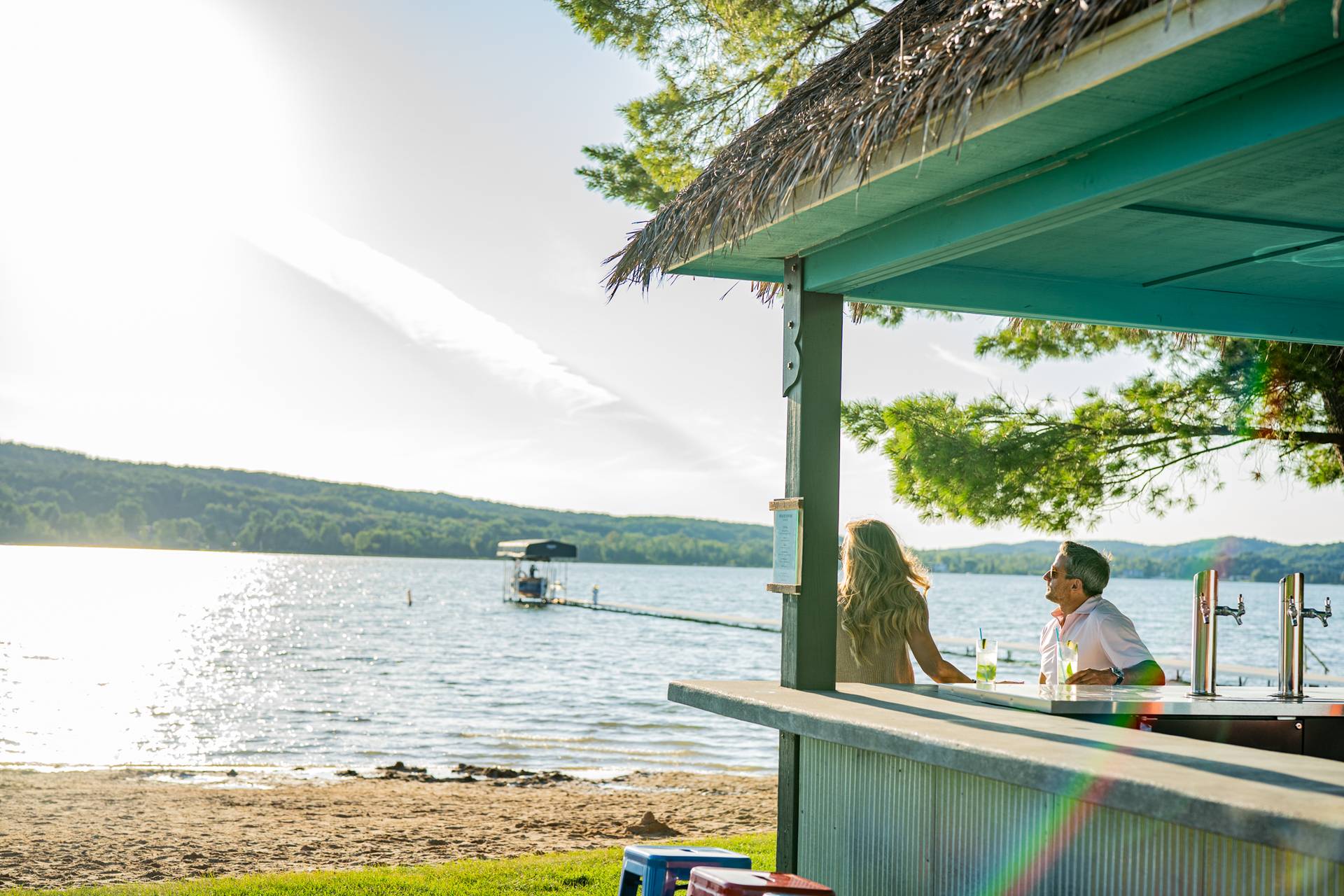 gg's tiki bar at deer lake