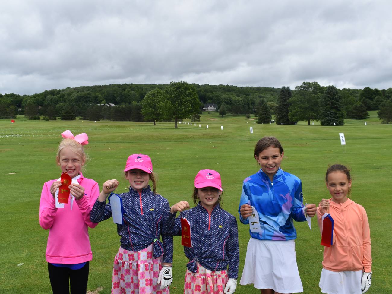 Winners at Drive Chip & Putt at Boyne Mountain