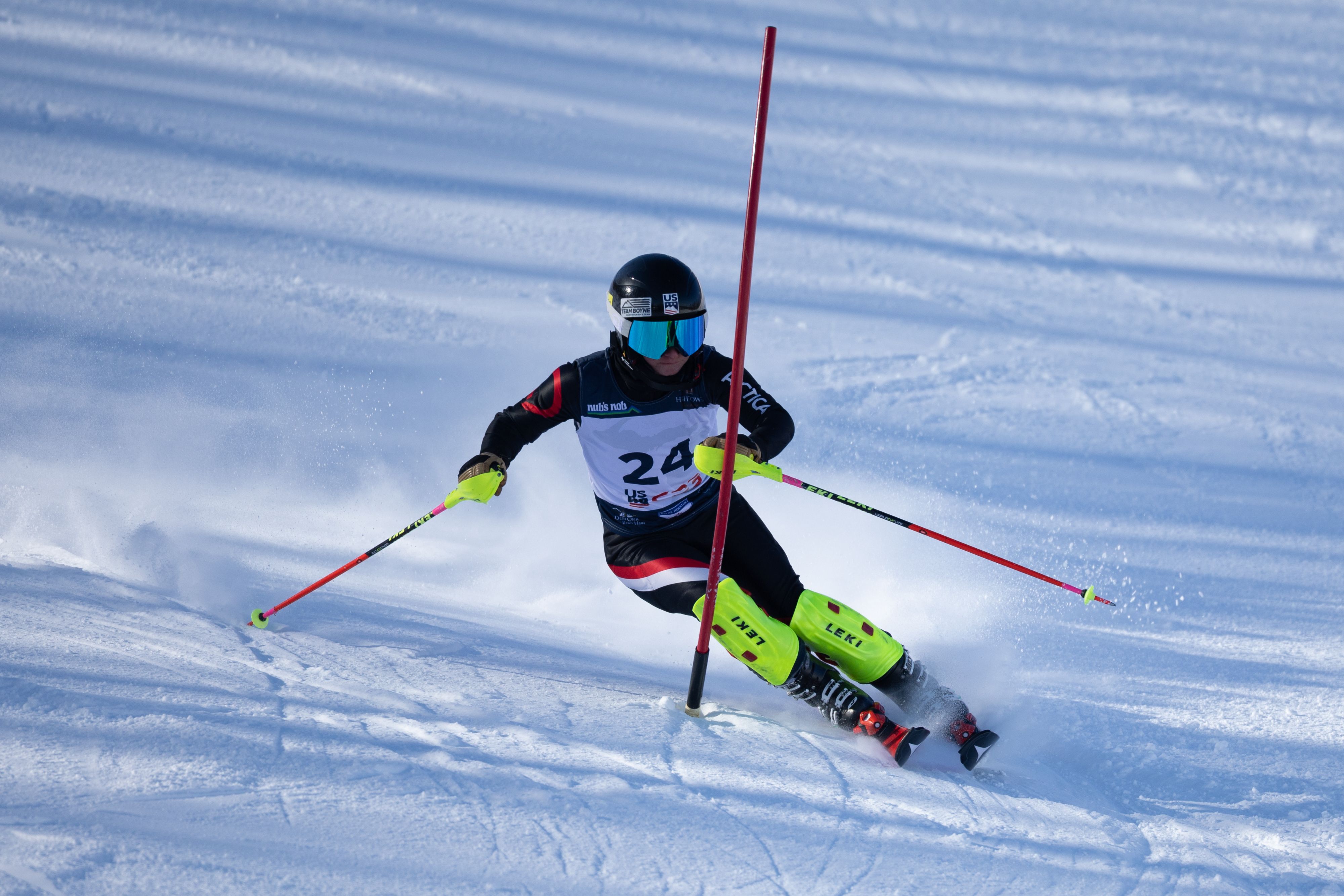 guy hitting the gate