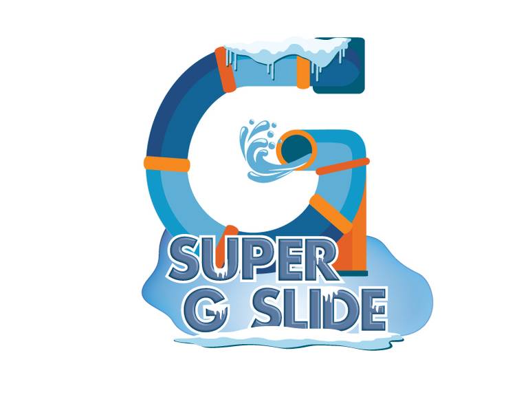 Super G slide logo