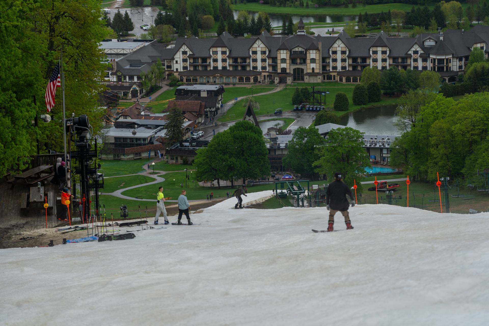 Victor Glacier in the Spring