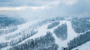 Snowmaking at Boyne Mountain