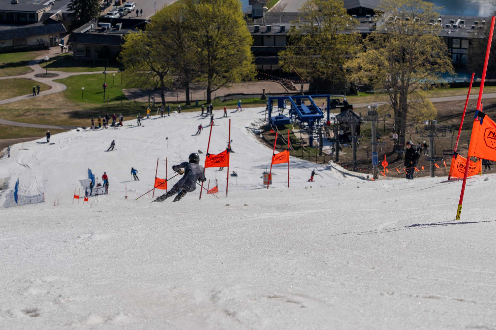 hemlock open ski racer