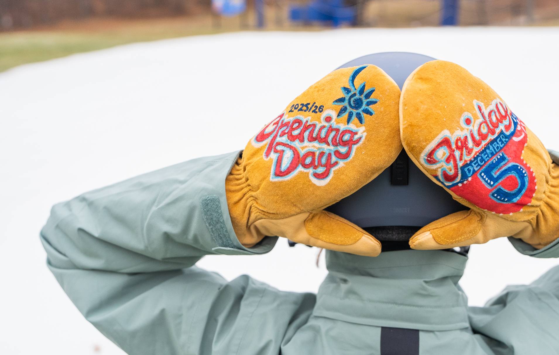 early season snowmaking at boyne mountain
