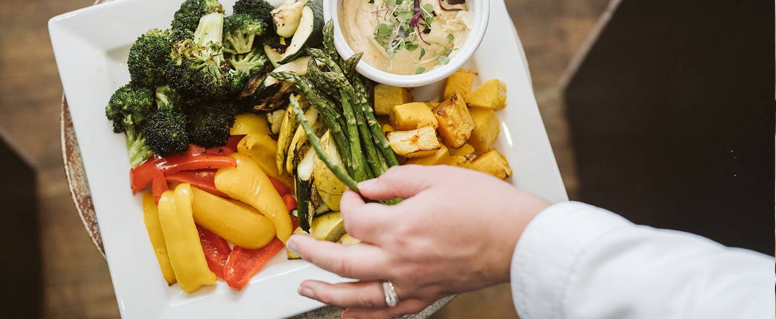 Veggie Platter at The Spa