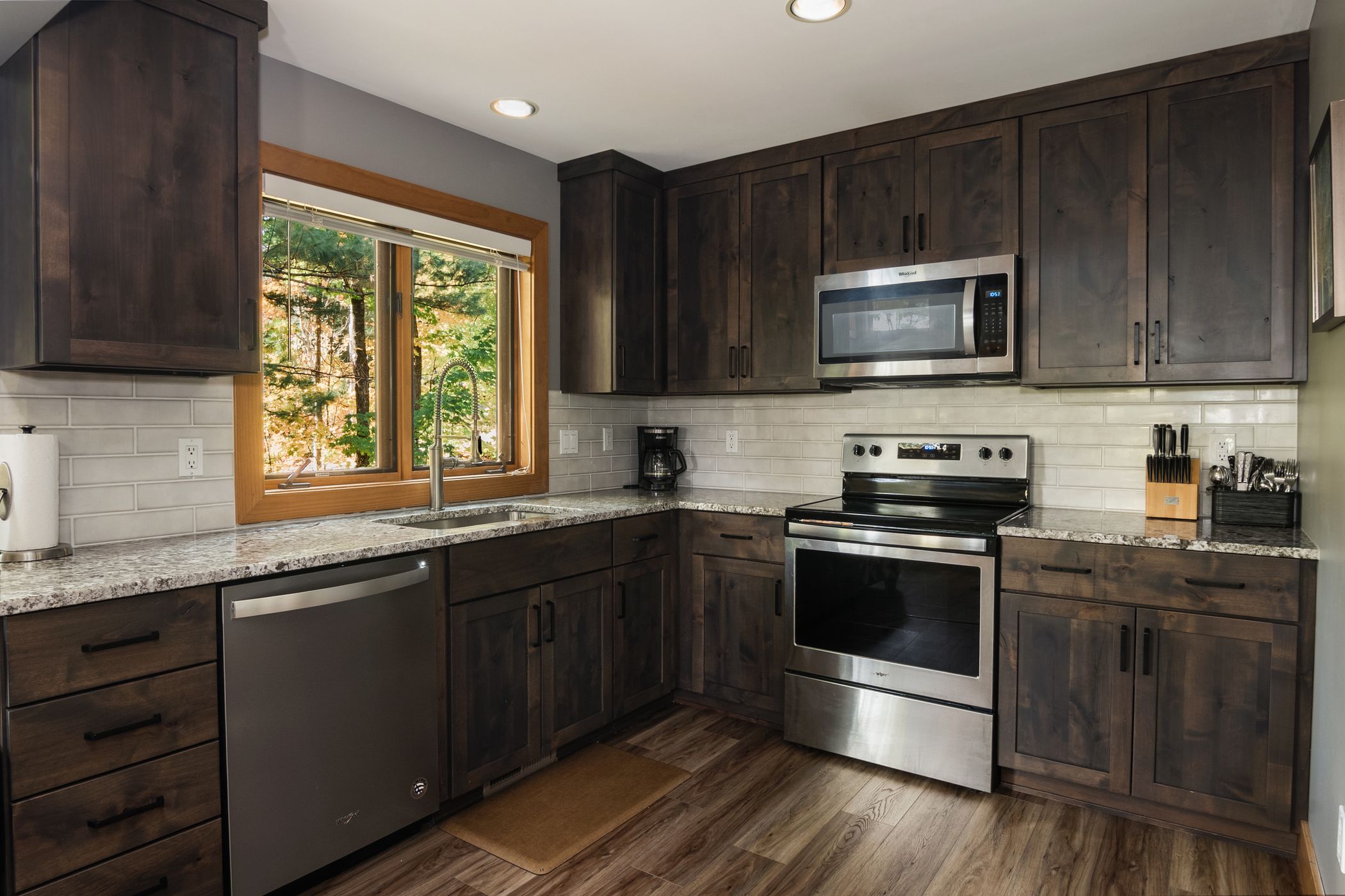 mountain villa kitchen