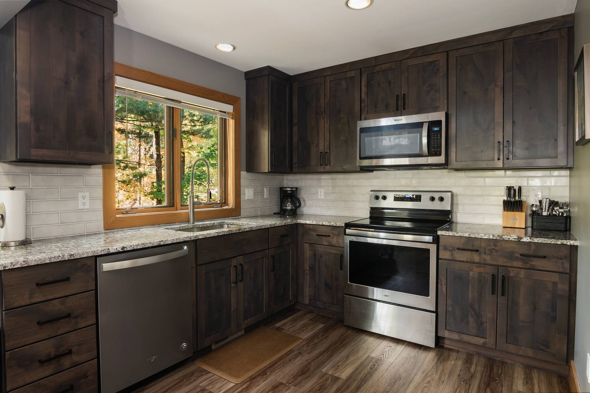 mountain villa kitchen