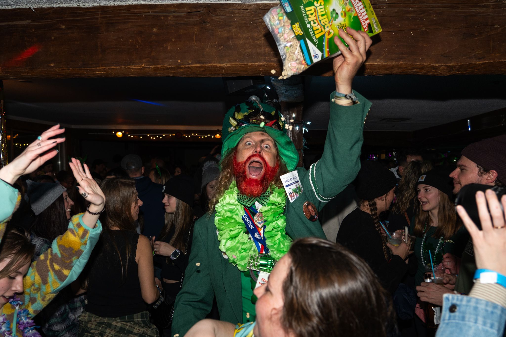 costume contest winner at snowflake lounge