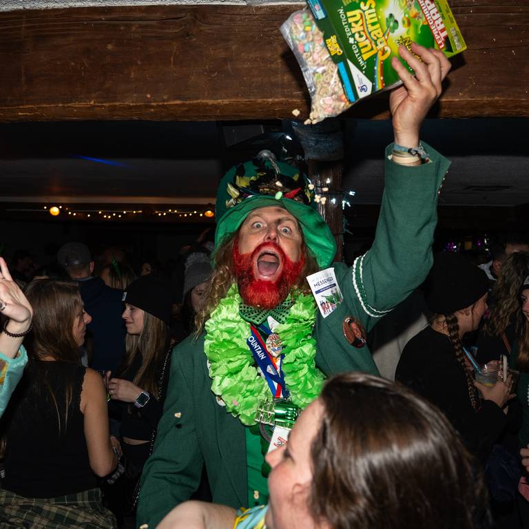 costume contest winner at snowflake lounge