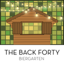 The Back Forty Biergarten logo
