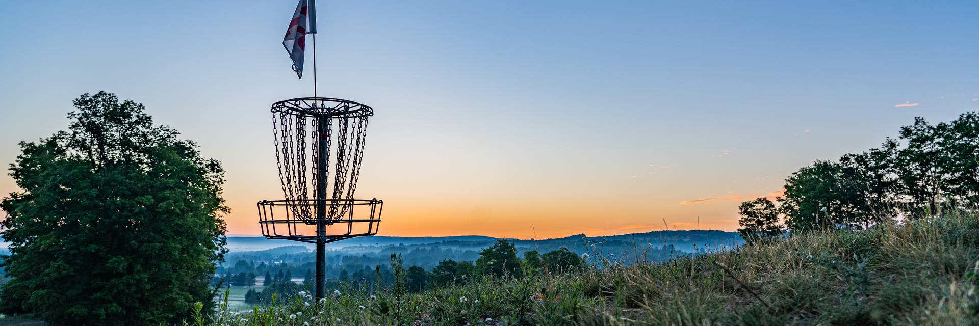 disc golf at Boyne Mountain