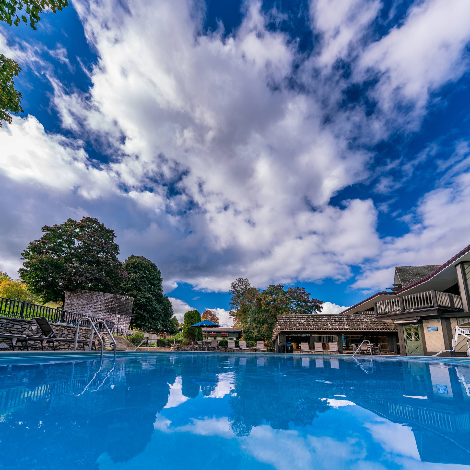 clock tower pool