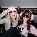 Girls partying at the Snowflake Lounge