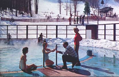 Archive photo of the Clocktower pool