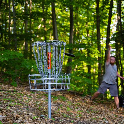 disc golf at Boyne Mountain
