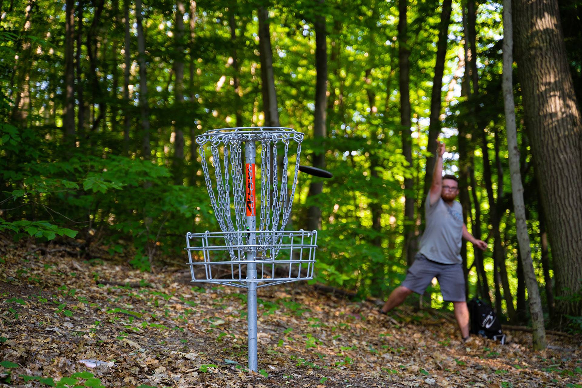 disc golf at Boyne Mountain