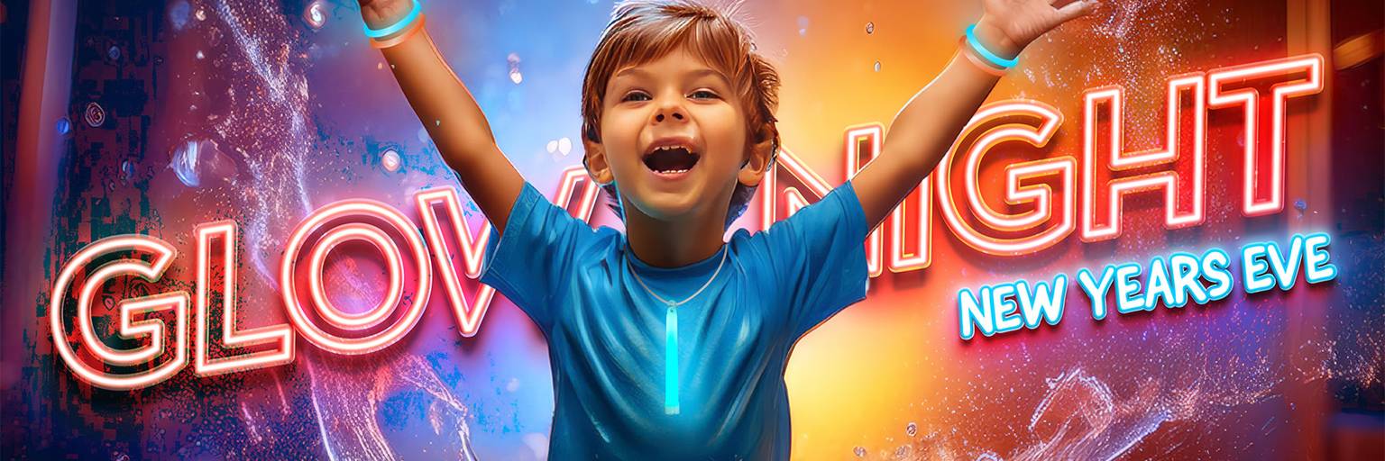 Little boy on Glow Night Graphic