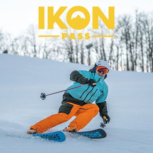 Ikon skier at Boyne Mountain Resort