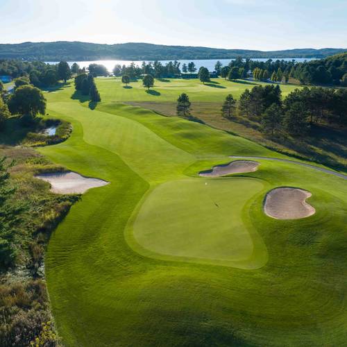 golfing at Boyne Mountain Resort