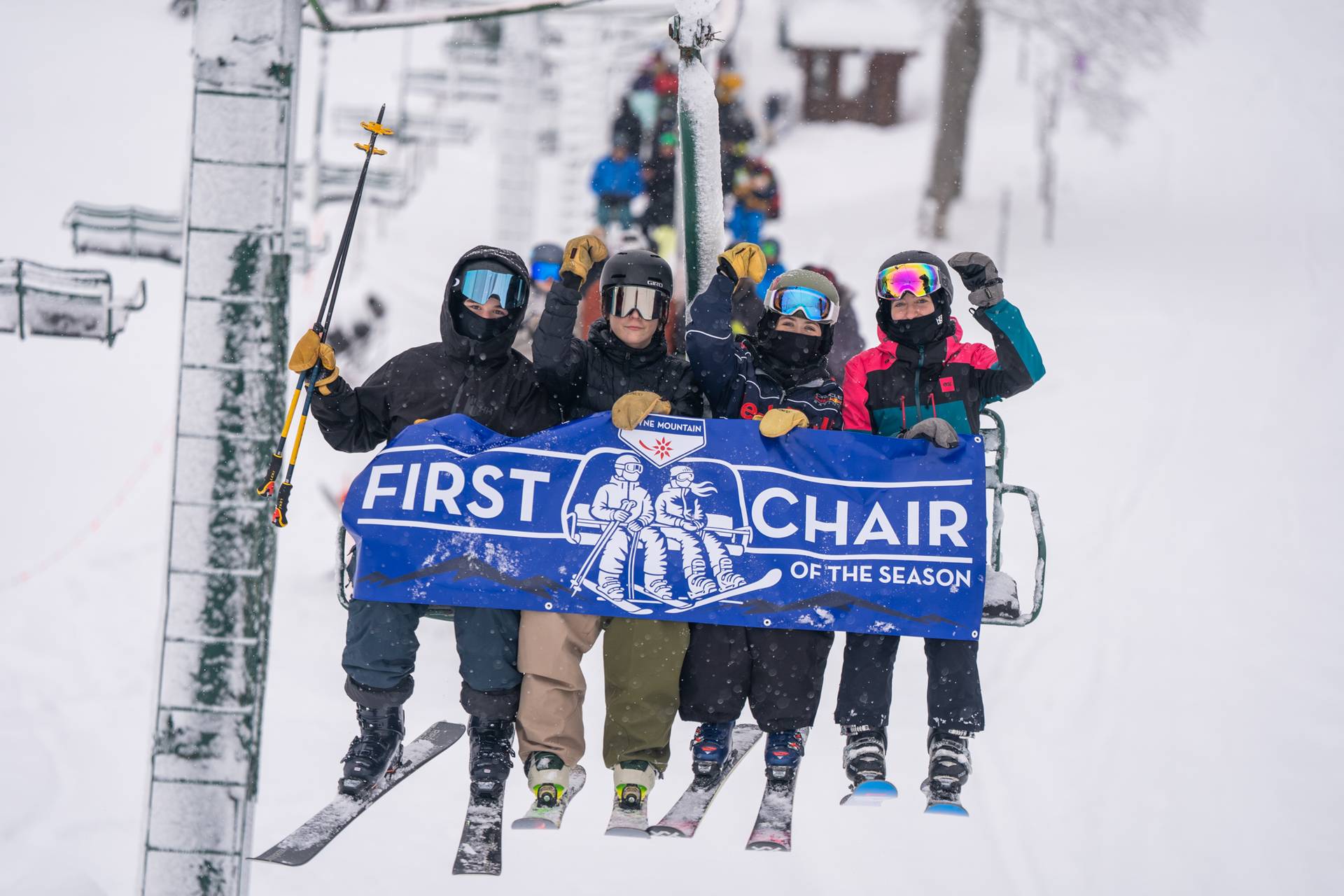 first chair at boyne mountain